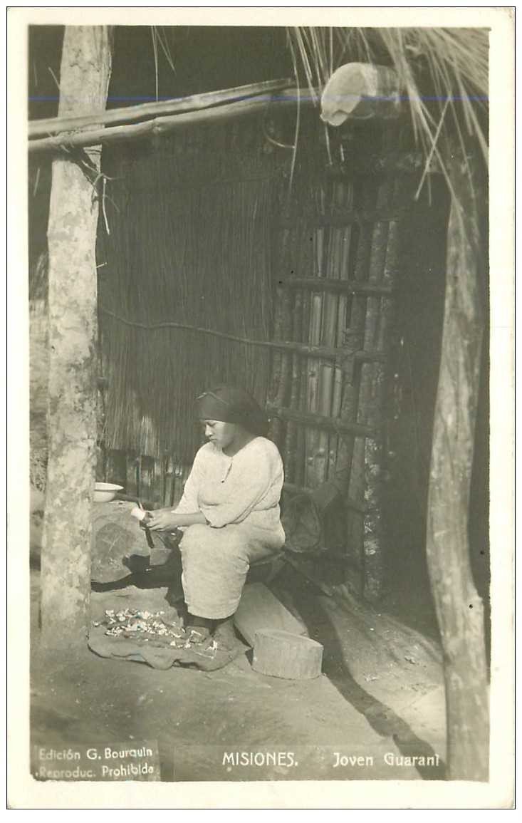 BRESIL. Rare Misiones. Joven Guarani