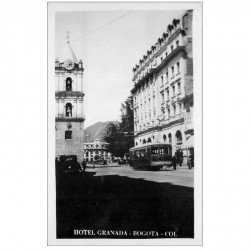 carte postale ancienne COLOMBIE. Bogota. Hôtel Granada