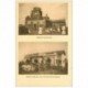carte postale ancienne INDE. Eglise en construction et Maison des Séminaires