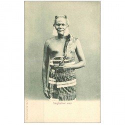carte postale ancienne INDE. Homme ou Singhalese Man