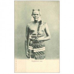 carte postale ancienne INDE. Homme ou Singhalese Man
