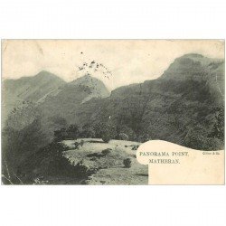 carte postale ancienne INDE. Panorama Point Matheran 1907 ( défauts )...