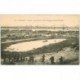 carte postale ancienne VIET NAM. Tonkin Hanoï. Porteurs d'eau sur les bords du fleuve Rouge et Pont Doumer 1924