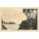 carte postale ancienne VIET-NAM. Baie d'Along la Passe Henriette (timbre enlevé)... 1928