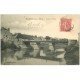 carte postale ancienne 02 NEUFCHATEL-SUR-L'AISNE. Pont 1907
