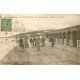 carte postale ancienne 14 DEAUVILLE. Le Bar Américain sur la Plage 1928