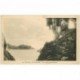 carte postale ancienne Viêt-Nam. TONKIN. Baie Along Passe Henriette avec personnage 1925
