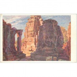 carte postale ancienne Asie. CAMBODGE. Angkor Thom