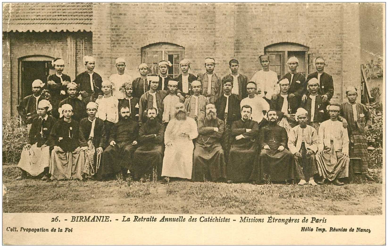 Birmanie Retraite Annuelle Des Cathechistes Et Missionnaires