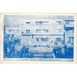 carte postale ancienne IRAN. Hôtel Plaza Avenue Pahlavi Teheran