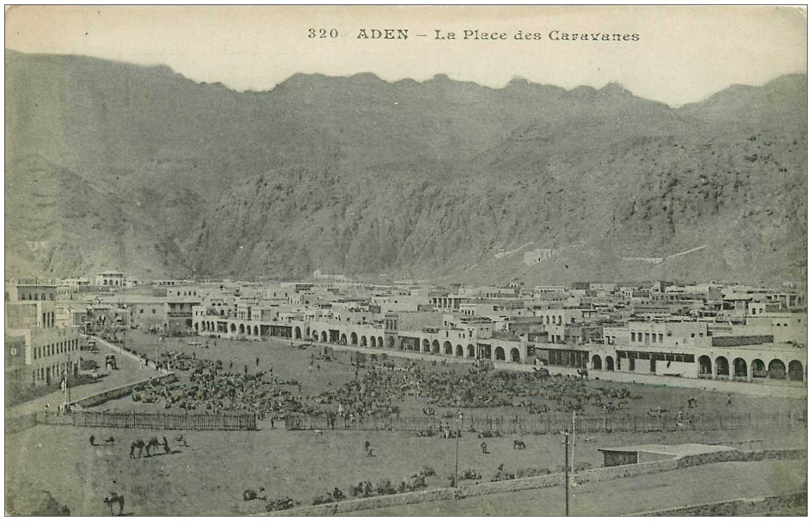 YEMEN. ADEN Place des Caravanes vers 1900
