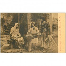 carte postale ancienne ISRAEL PALESTINE. La Sainte Famille