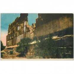 carte postale ancienne Liban Syrie. BAALBECK. Pierre Cyclopéen 1932