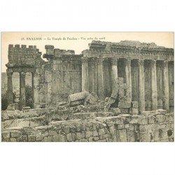 carte postale ancienne Liban Syrie. BAALBECK. Temple Bacchus 17