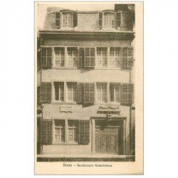 carte postale ancienne ALLEMAGNE. Bonn. Beethowen's Geburthaus