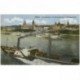 carte postale ancienne ALLEMAGNE. Mainz Rheinansicht mit Salonbooten Schleppschiff 1919