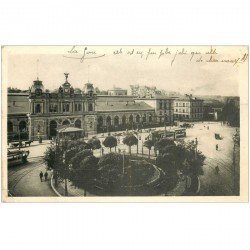 carte postale ancienne ALLEMAGNE. Mainz. Hauptbahnhof 1920