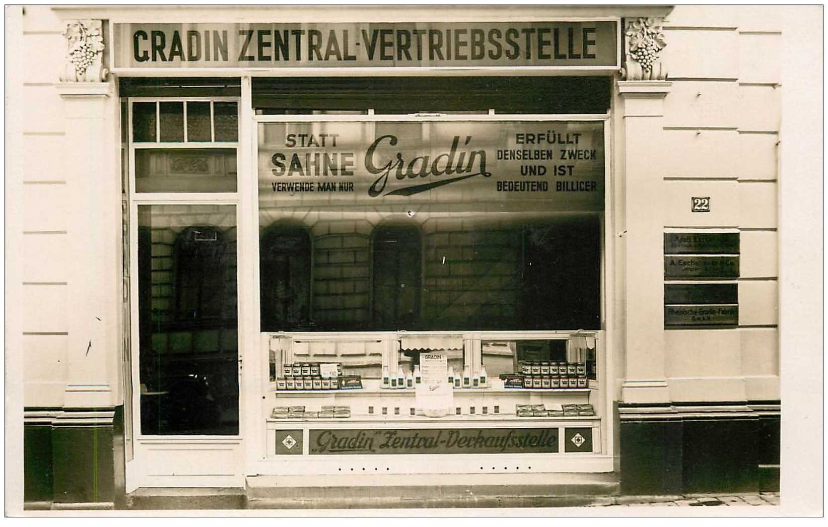ALLEMAGNE. Stendal. Gradin Zentral Vertriebsstelle. Photo carte postale
