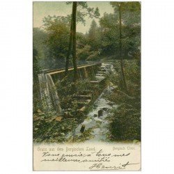 carte postale ancienne BERGISCH TIROM. Gruss aus dem Bergischen Land 1911