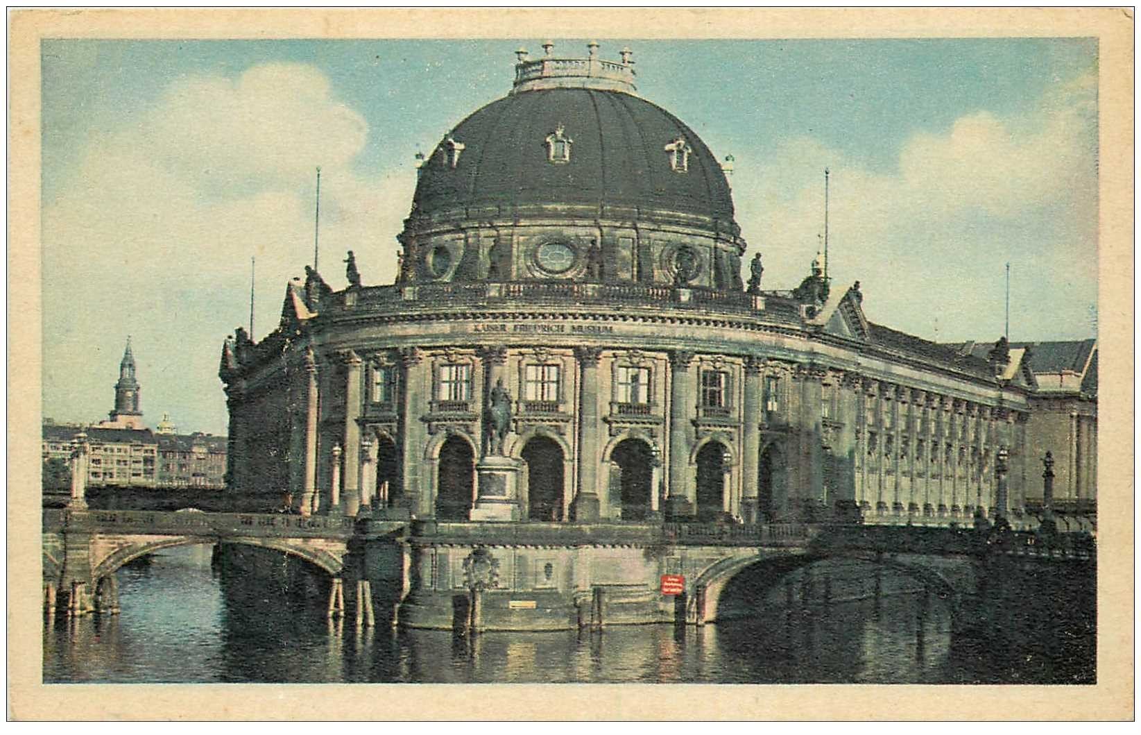 carte postale ancienne BERLIN. Kaiser Friedrich Museum