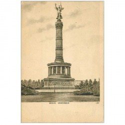 carte postale ancienne BERLIN. Siegessäule vers 1900