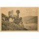 carte postale ancienne Burg Rheinstein 1919