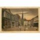 carte postale ancienne DEUTSCH ALLEMAGNE. Hattingen Untermarkt 1923 (plissures)...