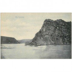 carte postale ancienne DEUTSCHES ALLEMAGNE. Die Loreley