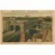 carte postale ancienne DEUTSCHES ALLEMAGNE. Theinbrücke zwischen Mannheim und Ludwigshafen