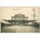 carte postale ancienne DÜREN. Der Bahnhof. La Gare 1925