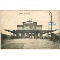 DÜREN. Der Bahnhof. La Gare 1925