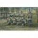 carte postale ancienne Jäger Bataillon n°13. Felduniform 1915. Militaires Soldats