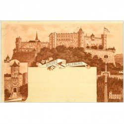 GRUSS aus SALZBURG vers 1900