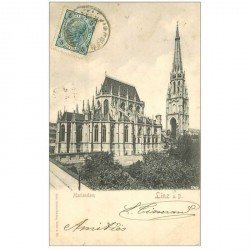 carte postale ancienne OSTERREICH AUTRICHE. Mariendom Linz 1904