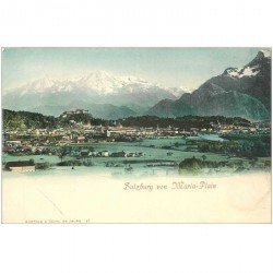 carte postale ancienne OSTERREICH AUTRICHE. Salzburg von Maria Plain vers 1900