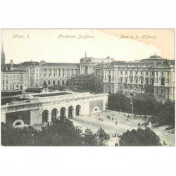 carte postale ancienne WIEN VIENNE. Aeusseres Burgthor