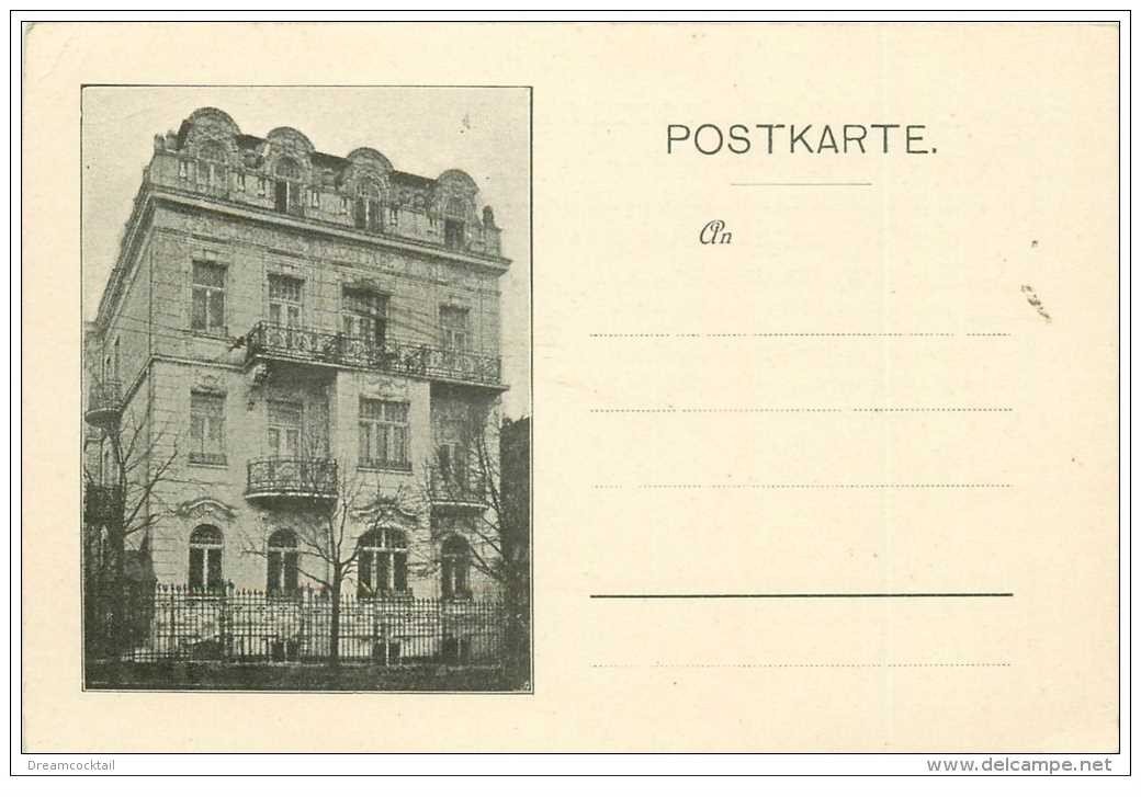 carte postale ancienne WIEN VIENNE. Familien Hotel Cottage. Pension Kramer Hasenauerstrasse 12 vers 1900
