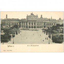 carte postale ancienne WIEN VIENNE. Hof Burgtheater