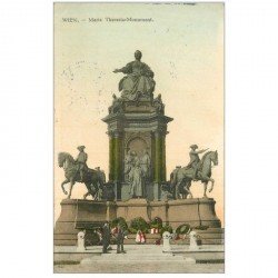 carte postale ancienne WIEN VIENNE. Maria Theresia-Monument