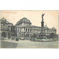 carte postale ancienne WIEN VIENNE. Universität 1908