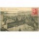 carte postale ancienne ANVERS. Grand Place et Escaut 1920 beau timbre et bord gauche dentelé