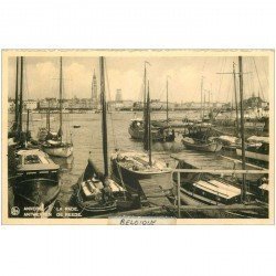 carte postale ancienne ANVERS. La Rade. Bords dentelés
