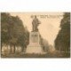 carte postale ancienne ANVERS. Statue du Baron Leys