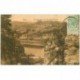 carte postale ancienne Belgique. HUY Panorama vers le Cimetière 1911 Destination Le Tonkin