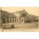 carte postale ancienne Belgique. LIEGE. Gare des Guillemins