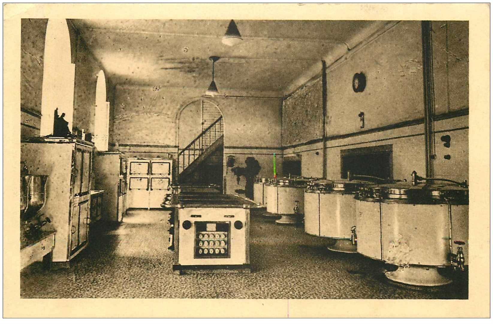 carte postale ancienne Belgique. MALONNE. Cuisines Institut Saint-Berthuin 1945