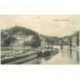 carte postale ancienne Belgique. NAMUR. Péniches sur la Sambre 1912