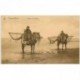 carte postale ancienne Belgique. NIEUPORT BAINS. Pêcheurs de Crevettes sur Chevaux 1930