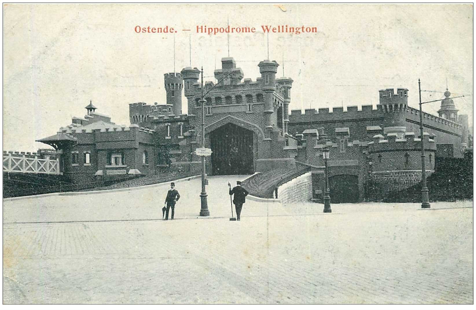 Carte Postale Ancienne - Ostende, Hippodrome Wellington - Belgique - Non Oblitérée