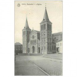 carte postale ancienne Belgique. ROCHEFORT. L'Eglise